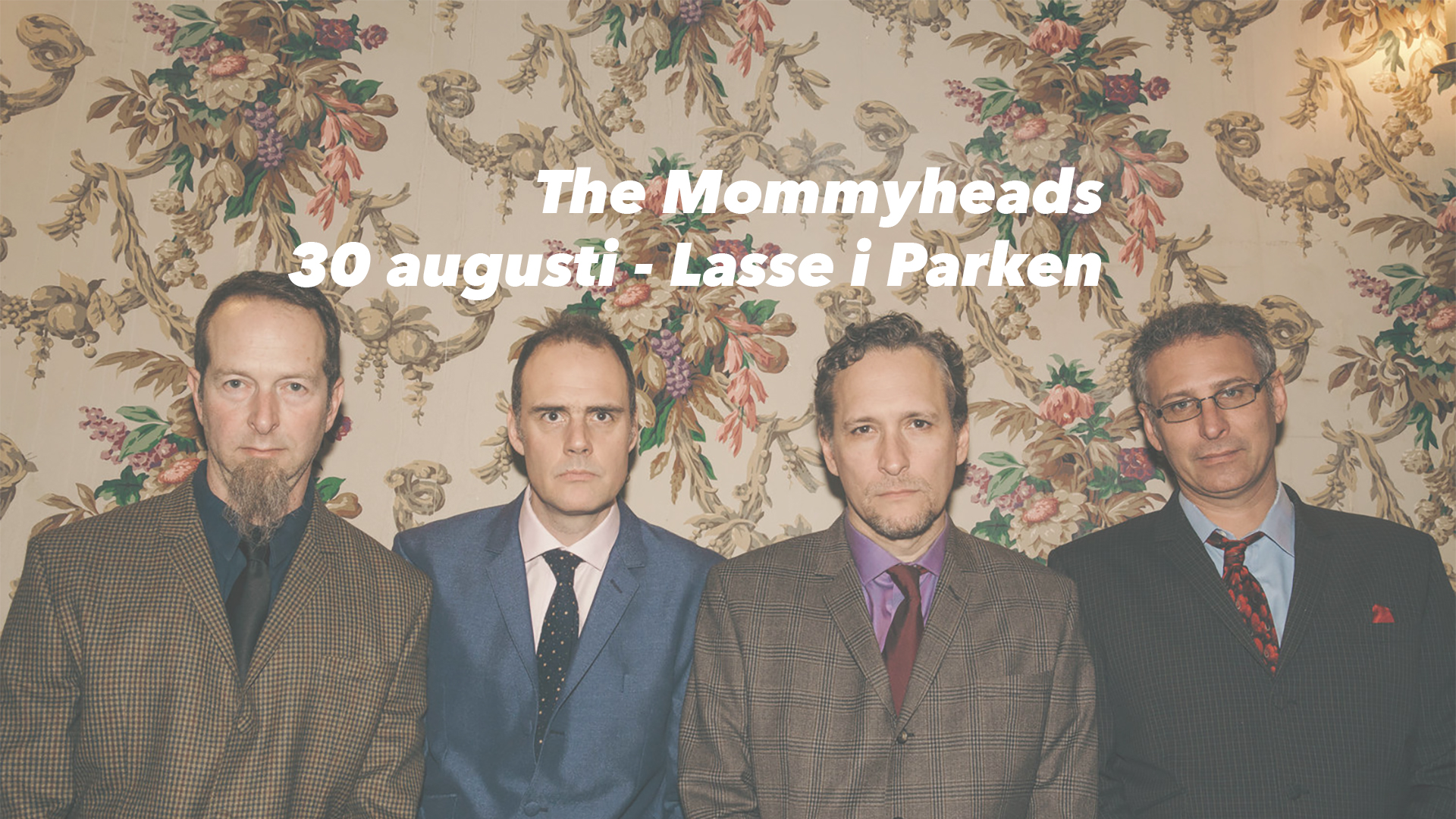 The Mommyheads live in Stockholm at Lasse i Parken August 30, 2019